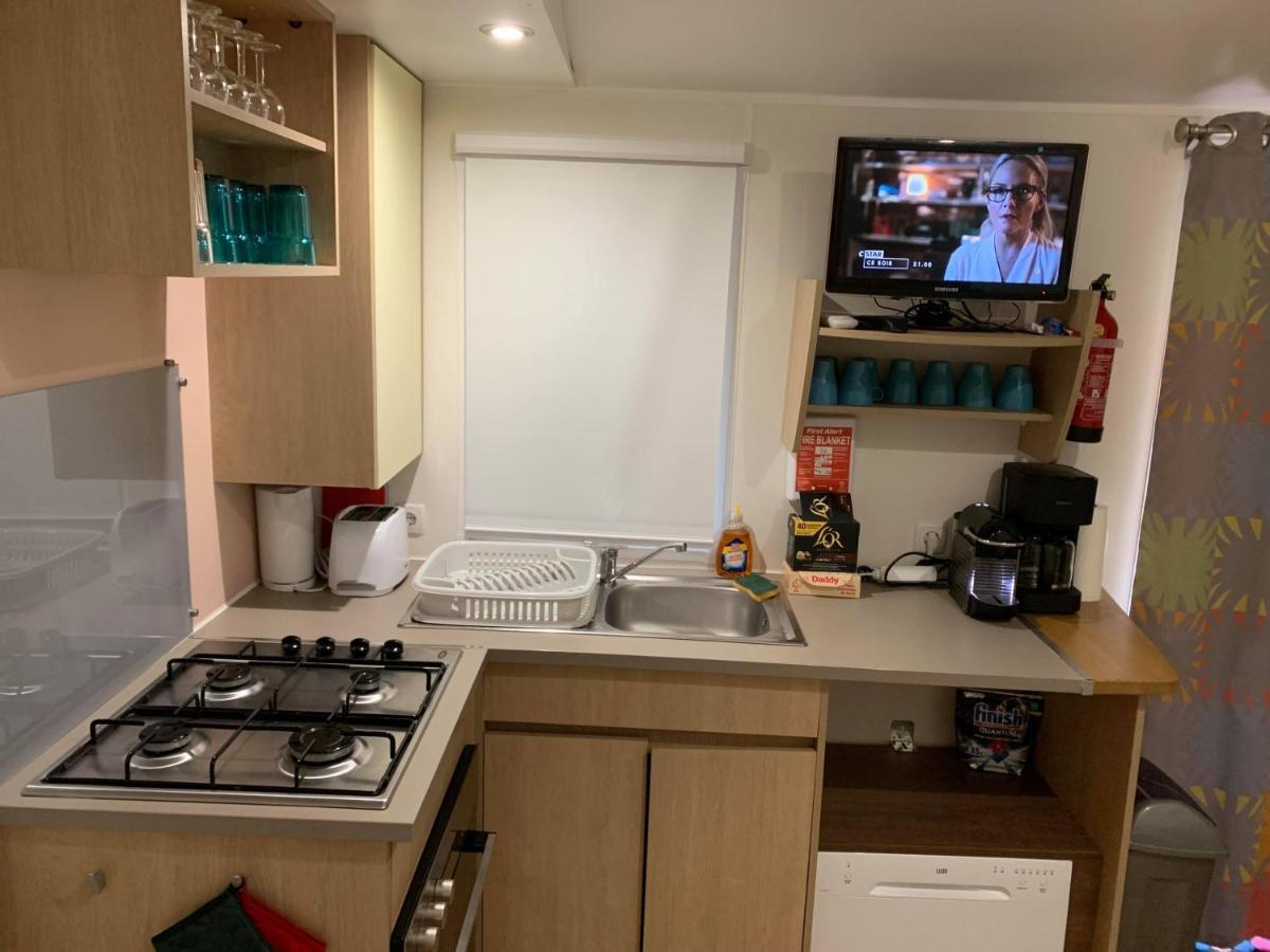 Mobilehome 8 Personnes Avec Clim Situe Aux Sables Du Midi Valras-Plage Eksteriør billede