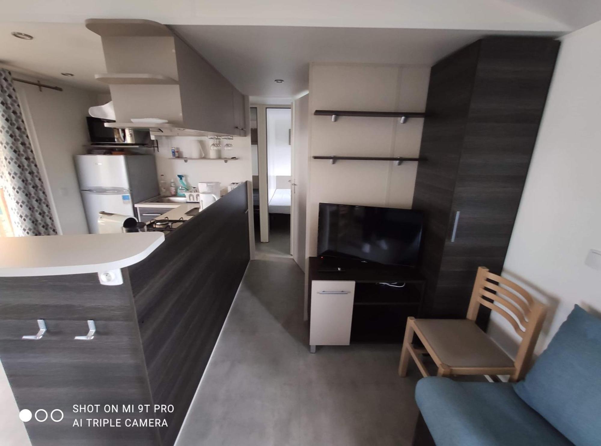 Mobilehome 8 Personnes Avec Clim Situe Aux Sables Du Midi Valras-Plage Eksteriør billede